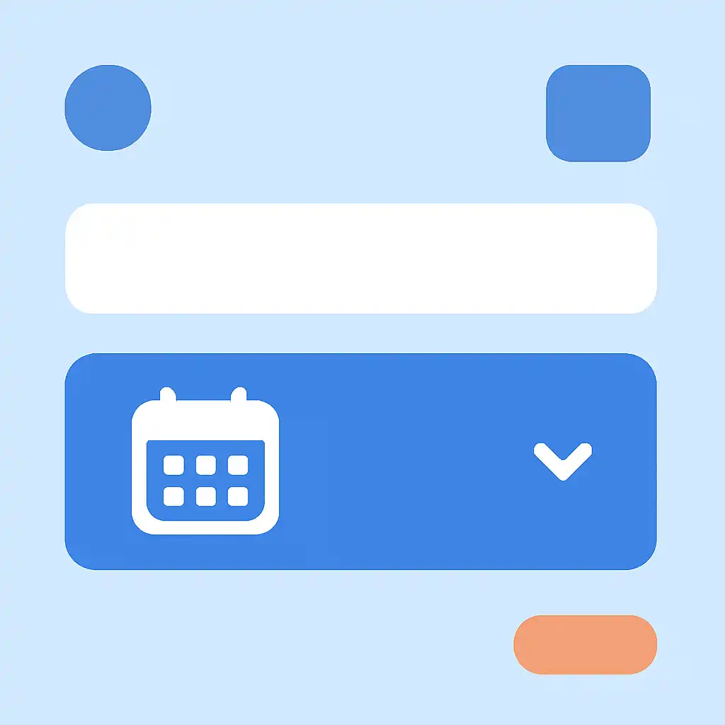 Close-up of button or form field for archive by date, Kerala Lottery Result